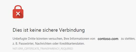 Automatische Warnung vor ablaufenden Zertifikaten